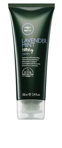 Tea Tree Lavender Mint Taming Cream, Rich Hair Styling Cream, For Coarse, Curly + Dry Hair, 3.4 fl. oz. Beauty & Personal Care Tea Tree