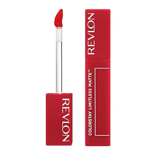 Revlon ColorStay Limitless Matte Liquid Lipstick, Vegan Formula, No-Budge, Longwear Lip Color, Long Lasting, Lightweight/Comfortable, Waterproof, 010 Beauty & Personal Care REVLON