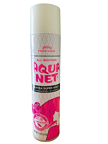 Aqua Net Aerosol Hair Spray Extra Super Hold 11 Oz. - Pack of 3 Beauty & Personal Care Aqua Net