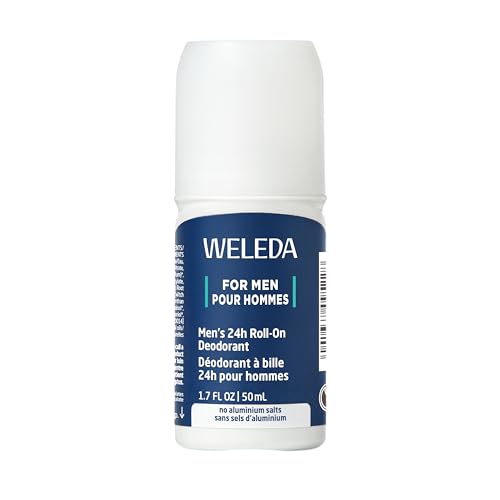Weleda Men's 24H Roll-On Deodorant, 1.7 Fluid Ounce, Plant Rich Odor Protection with Licorice Root and Witch Hazel, No Aluminum Salts Beauty and Personal Care Weleda