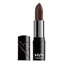 NYX PROFESSIONAL MAKEUP Shout Loud Satin Lipstick, Infused With Shea Butter - 1999 (Taupe) Beauty & Personal Care NYX PROFESSIONAL MAKEUP