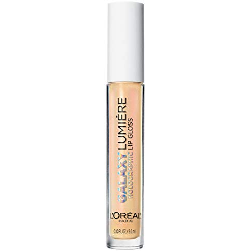 L'Oreal Paris Makeup Infallible Galaxy Lumiere Holographic Lip Gloss, Loaded with Iridescent Pearls, Wear Alone or as a Topper to your Favorite Beauty & Personal Care L'Oreal Paris