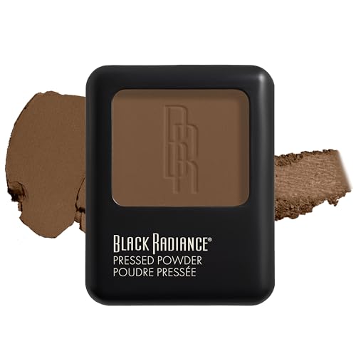 Black Radiance Pressed Powder, Pigment-Rich Matte Finish for Light Skin Tones, Oil-Absorbing Compact with Mirror & Sponge - Creamy Beige Beauty & Personal Care Black Radiance