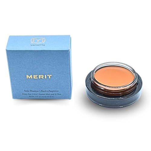 MERIT Solo Shadow Cream-to-Powder Soft Matte Eyeshadow Vachetta