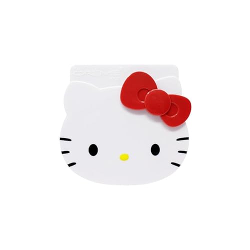 The Crème Shop x Hello Kitty - Crème Blush Balm Peach Pouf Buildable Long-lasting Easily Blendable Hydrating & Soothing Aloe Vera Compact Mirror Beauty & Personal Care The Crème Shop