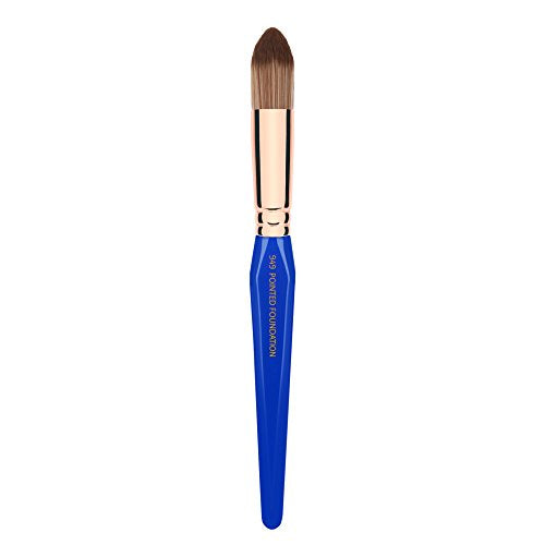 Bdellium Tools Professional Makeup Brush - Golden Triangle 949 Pointed Foundation - With All Vegan and Soft Synthetic Fibers, For Foundation