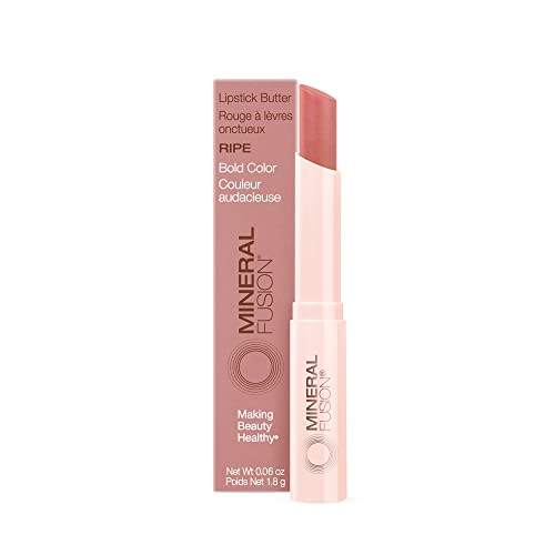 Mineral Fusion Lipstick Butter, Ripe, 0.06 Ounce Beauty & Personal Care Mineral Fusion