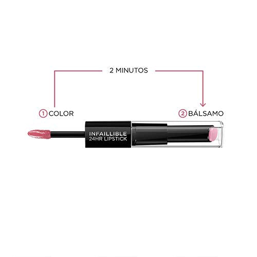 L'Oréal Paris Infallible Pro Last 2 Step Lipstick, Raisin Revival, 1 fl. oz. Beauty & Personal Care L'Oreal Paris