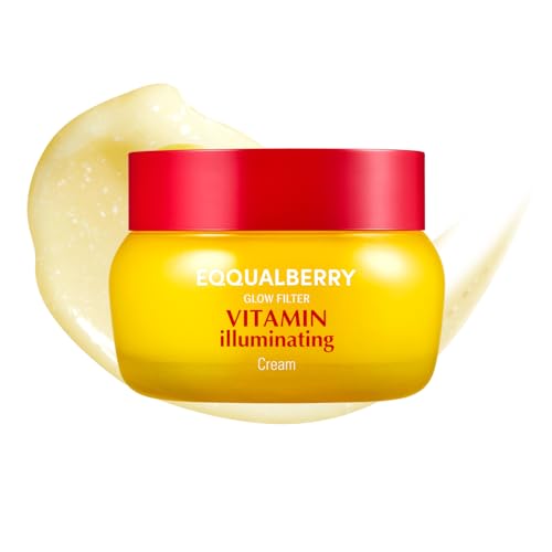 EQQUALBERRY Vitamin Illuminating Cream | Vitamin C & 5% Niacinamide+3% TXA | Dark Spots & Ceramide Barrier Strength Face Moisturizer | Glowy Beauty and Personal Care EQQUALBERRY Default Title