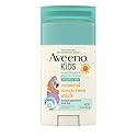 Aveeno Kids Continuous Protection Zinc Oxide Mineral Sunscreen Stick for Sensitive Skin, Face & Body Sunscreen Stick for Kids with Broad Spectrum SPF Beauty & Personal Care Aveeno
