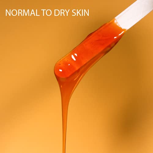 Natural Way Hard Wax: Face & Body Waxing - Orange Formula Universal Can - 6oz/170g For normal to dry skin Beauty and Personal Care Natural Way