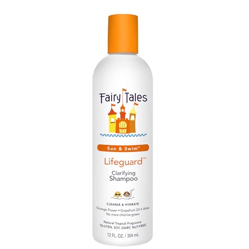 Fairy Tales Swim Shampoo for Kids - 12 oz | Made with Natural Ingredients in the USA | Chlorine Removal Swimmer Shampoo for Kids | No Parabens Beauty & Personal Care Fairy Tales