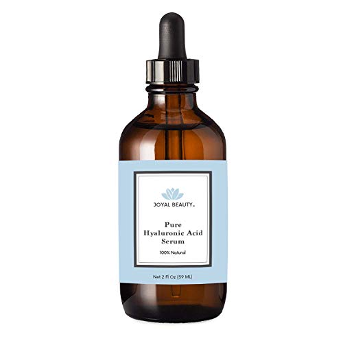 JOYAL BEAUTY Hyaluronic Acid Serum for Face Lips Eyes. 100% Pure Anti-Aging Serum for Skin Care. 2 Types of Hyaluronic Acid with High & Low Molecular Beauty & Personal Care JOYAL BEAUTY
