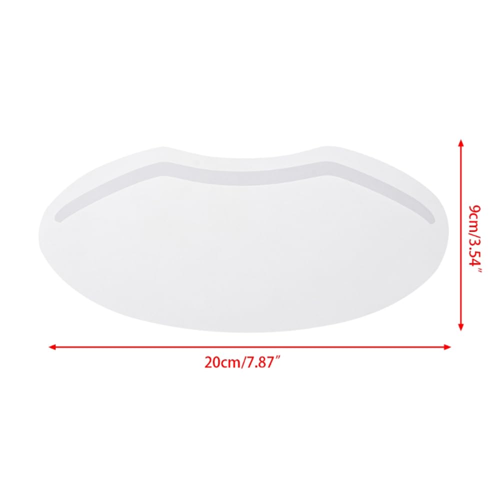 LWBTOSEE Clear Disposable Face Shield, for Shower Haircut Hairspray and Eyelash Extensions Eye Eyebrow Eyelid Surgery Aftercare (100 PCS) Beauty & Personal Care LWBTOSEE