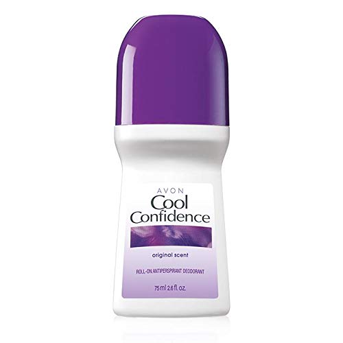 Avon Cool Confidence Original Scent Roll-on Anti-perspirant Deodorant Bonus Size 2.6 Fl. Oz. Beauty and Personal Care AVON