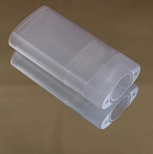 15ML Transparent Empty Plastic Oval Deodorant Containers Lipstick Tubes Tube Bottles For Chapstick Homemade Lip Balm Crayon(10PCS) Beauty & Personal Care TUPWEL