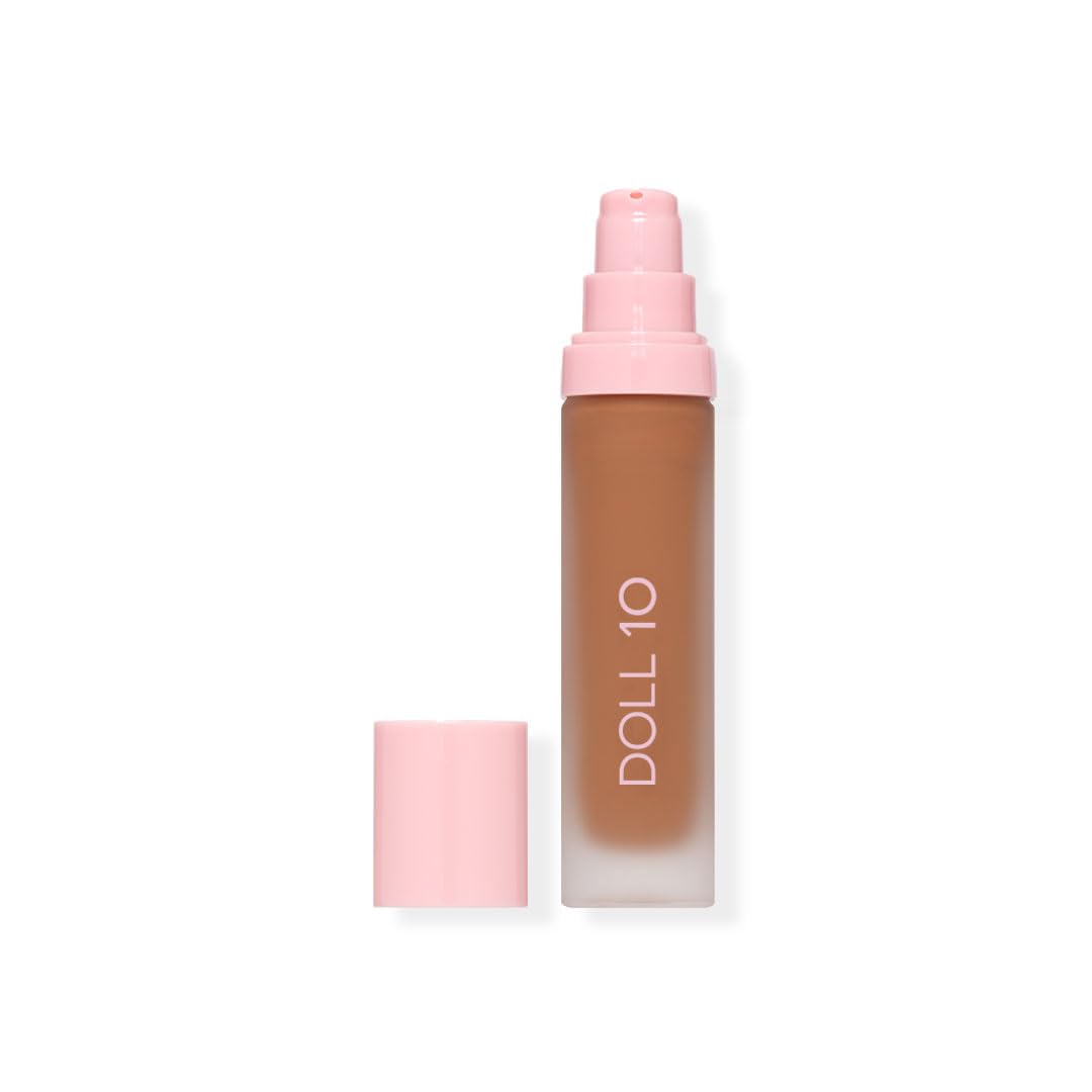 T.C.E This Covers Everything Super Coverage Serum Makeup with Peptides (Deep/Rich, One Size)