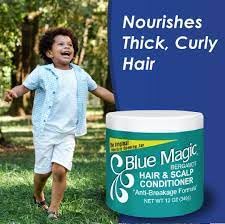 Blue Magic Bergamot Hair and Scalp Conditioner, 12 Ounce (Pack of 3)