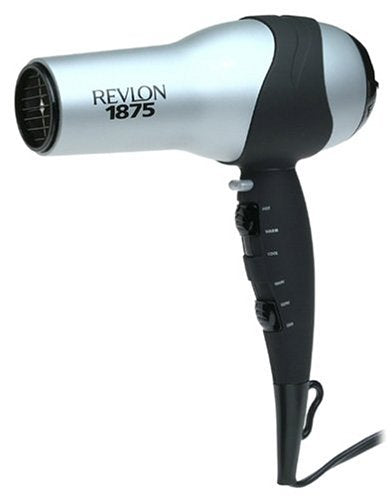 Revlon Matte Chrome Full-Size Turbo Hair Dryer - RV473PK1 Beauty & Personal Care REVLON