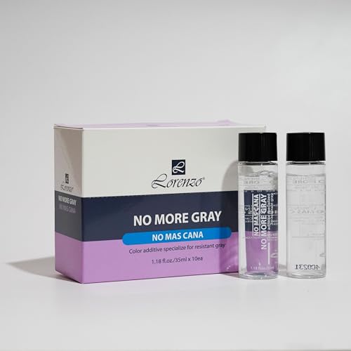 L Lorenzo No More Gray Color Additive Specialize for Resistant Gray 1.18fl.oz(35ml) (Pack of 2) Beauty & Personal Care L Lorenzo