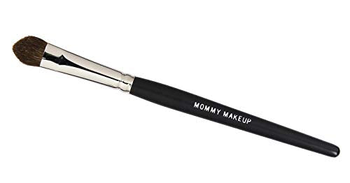 Double Shader Eyeshadow Brush to Blend & Contour Powder Cream Eye Shadow in Eyelid & Crease Area, Soft & Thick Premium Synthetic Vegan Bristles Beauty & Personal Care Mommy Makeup