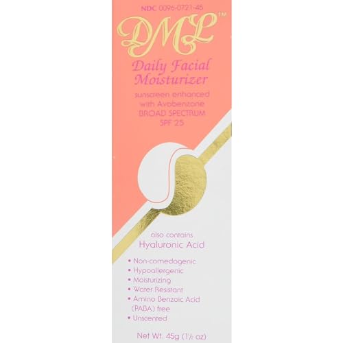 DML Facial Moisturizer SPF 25 1.50 oz (Pack of 5) Beauty & Personal Care DML