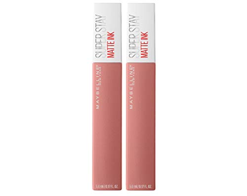 Maybelline New York Superstay Matte Ink Un-nude Liquid Lipstick, Poet, 0.34 Fluid Ounce (Pack of 2)