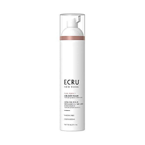 ECRU New York Curl Perfect Air-Dry Foam, Air Dry Foam Curl Cream, Anti Frizz Hair Products, 4oz Beauty & Personal Care Ecru New York