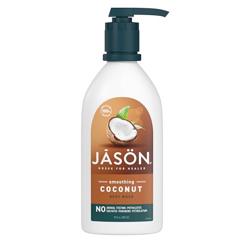 JASON Coconut Smoothing Body Wash, For a Gentle Feeling Clean, 30 Fluid Ounces Beauty & Personal Care JASON
