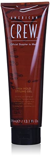 American Crew Men's Hair Gel, Firm Hold, Non-Flaking Styling Product, 13.1 fl oz Beauty & Personal Care AMERICAN CREW