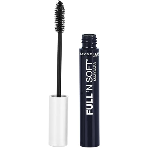 Maybelline New York Full 'N Soft Washable Mascara, Very Black, 1 Count Beauty & Personal Care MAYBELLINE
