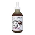 STAR CARE Extra Strength Jamaican Black Castor Oil (with Lavender Oil) for Hair Growth (4oz) - 100% Virgin JBCO Infused with Biotin & Niacin - Scalp Beauty & Personal Care STAR CARE