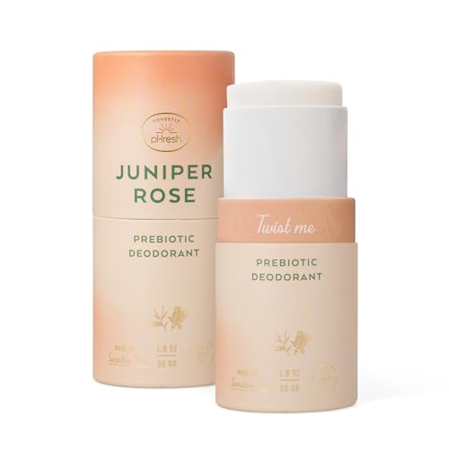 Honestly pHresh Twist-Up Deodorant - Baking Soda-Free, Prebiotic Formula - Aluminum-Free, Non-Irritating Deodorant Stick - All-Natural, Whole-Body Beauty and Personal Care Honestly pHresh