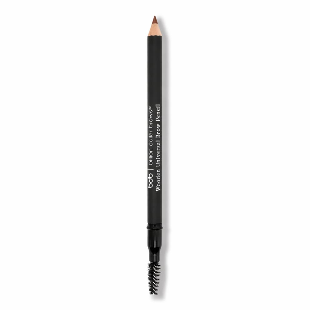 Billion Dollar Brows Universal Wood Eyebrow Pencil Smooth Liner Spoolie