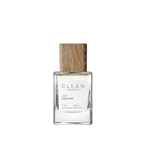 CLEAN RESERVE Acqua Neroli Eau de Parfum | Eco-Conscious & Sustainable Spray Fragrance | Vegan, Phthalate-Free, & Paraben-Free | 1.7 Fl Oz/50mL Beauty & Personal Care CLEAN