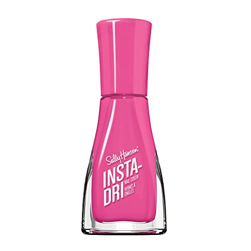 Sally Hansen Insta-Dri Nail Polish | Quick Dry, Long Lasting, Streak-Free Shine | Opaque, Glossy | Opaque, Glossy | 281 Beet-ing Heart | Bright Pink Beauty & Personal Care Sally Hansen