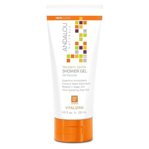 Andalou Naturals Mandarin Vanilla Vitalizing Shower Gel, 8.5 Ounce Beauty & Personal Care Andalou Naturals