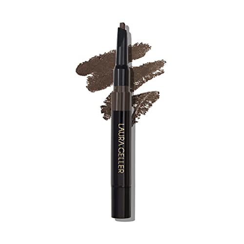 LAURA GELLER NEW YORK Sculpt-n-Stay Waterproof Brow Pencil & Gel- Dark Brown Beauty & Personal Care LAURA GELLER NEW YORK