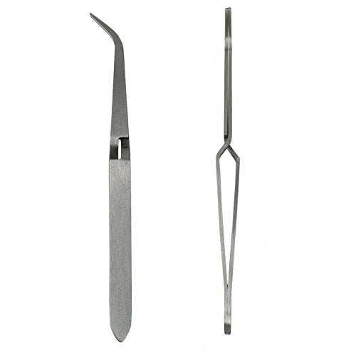 Yimart 1pcs Nail Professional Tools Multi-Function Nail Art Rhinestones Decoration Picking Clip Nipper Stainless Steel Tweezers Beauty & Personal Care Yimart