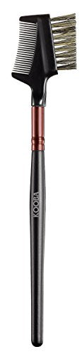 OWLFAVO Eyebrow Brush and Eyelash Comb, Portable Makeup Eye Powder Foundation Brush, Beauty Cosmetic Tool for Professional and Travel Beauty & Personal Care OWLFAVO
