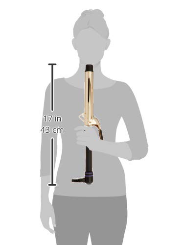HOT TOOLS Pro Artist 24K Gold Extra Long Curling Iron/Wand | Long Lasting Defined Curls, (1-1/4 in) Beauty & Personal Care HOT TOOLS