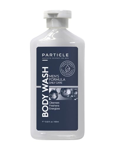 Particle Men’s Body Wash, Daily Skin Care for Men with Dead Sea Minerals, Hydrating Moisturizing Shower Gel and Cleanser for Men, All Skin Types Beauty & Personal Care Particle