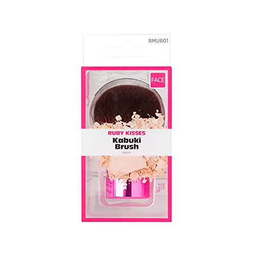 Kiss Ruby Kisses Make-Up Brush Kabuki Beauty & Personal Care Ruby Kisses