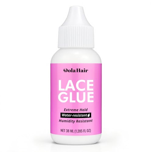Dolahair Extreme Hold Lace Glue for Wigs, Waterproof, Invisible Bonding, 1.285 Ounce Beauty and Personal Care Dolahair Default Title