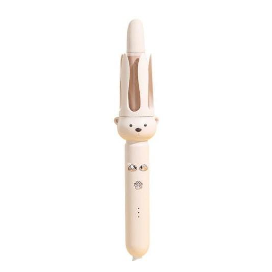PretiHom Automatic Rotating Curling Iron - 1.1 Inch (28mm) Curling Wand for Beach Waves, Anti-Scald, Anti-Tangle, Ceramic Coating, Dual Voltage, Hair Beauty and Personal Care O-CONN Default Title