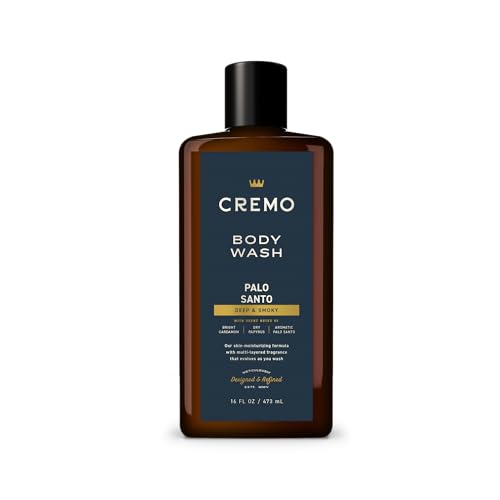Cremo Body Wash for Men, Rich-Lathering Palo Santo, 16 Fl Oz Beauty & Personal Care Cremo