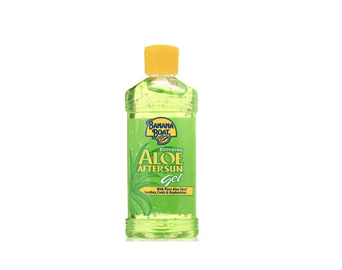 Banana Boat Aloe Vera Sun Burn Relief Sun Care After Sun Gel - 8 Ounce (Pack of 4) Beauty & Personal Care Hawaiian Tropic