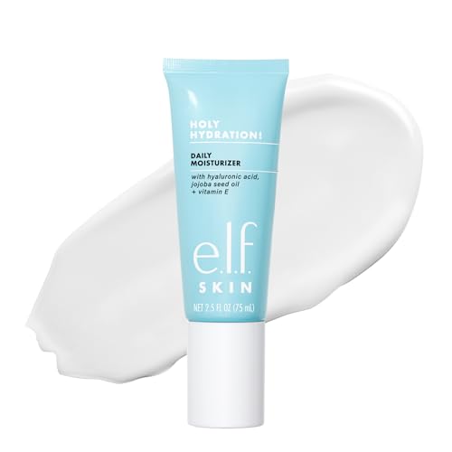 e.l.f. SKIN Holy Hydration! Daily Hydration Moisturizer, Lightweight Face Cream, Hydrating with Aloe & Jojoba, Smooths & Softens Skin, All Skin Types Beauty and Personal Care e.l.f. Default Title