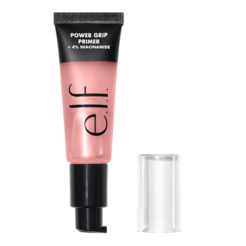 e.l.f. Power Grip Primer + 4% Niacinamide, Gel-Based & Hydrating Face Primer, Helps Visibly Even Skin & Brighten, Grips Makeup, Vegan & Cruelty-Free Beauty and Personal Care e.l.f. Default Title
