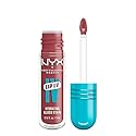 NYX PROFESSIONAL MAKEUP Lip IV Hydrating Glossy Lip Stain, Long-Lasting, Tinted, Vegan Formula with 12 HR Hydration - Petal Pourin' (Pink) Beauty & Personal Care NYX PROFESSIONAL MAKEUP